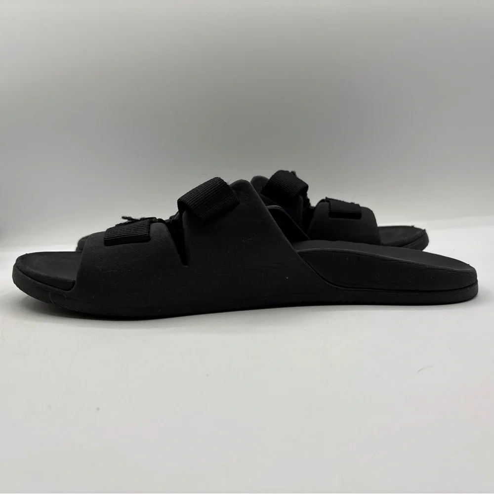 Chaco Chilllos Slide Sandals Black Men’s Size 12 Lightweight Comfort JCH107089